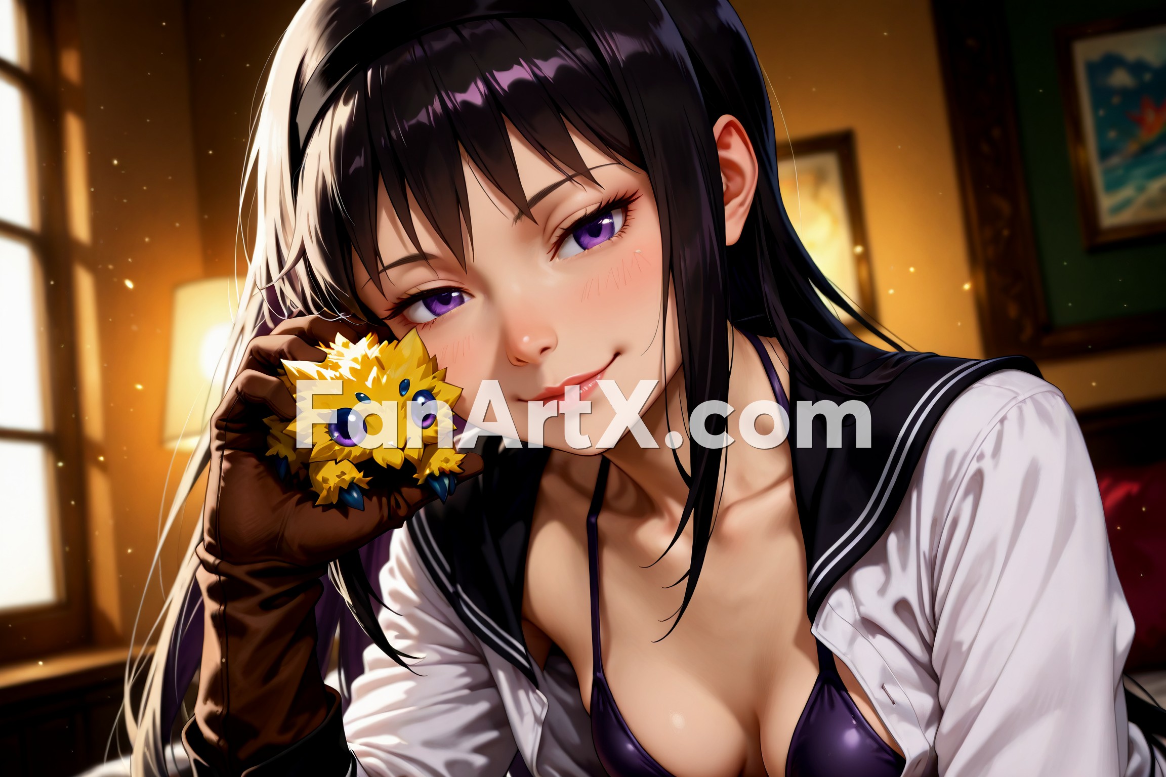 Akemi Homura Puella Magi Madoka Magica Fanart 1640348
